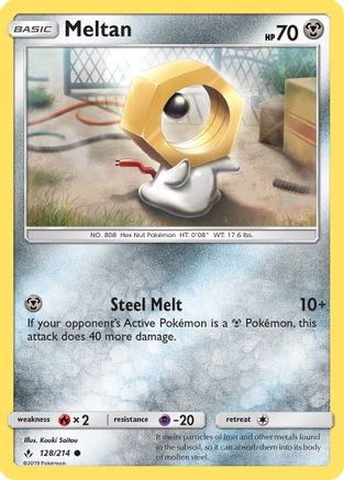 Meltan (/214) Reverse Holofoil [SM: Unbroken Bonds] Pokemon Single Pokémon