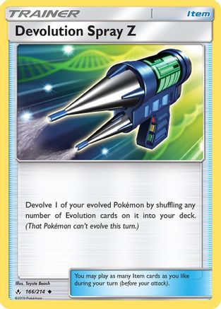 Devolution Spray Z (/214) [SM: Unbroken Bonds] Pokemon Single Pokémon