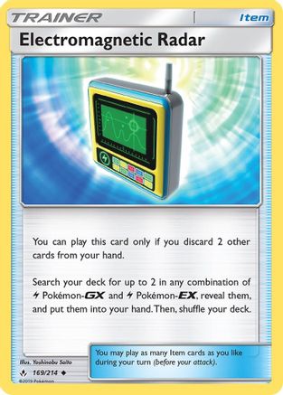 Electromagnetic Radar (/214) Reverse Holofoil [SM: Unbroken Bonds] Pokemon Single Pokémon