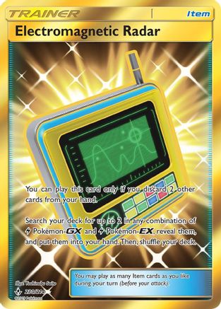 Electromagnetic Radar (Secret) (230/214) Holofoil [SM: Unbroken Bonds] Pokemon Single Pokémon