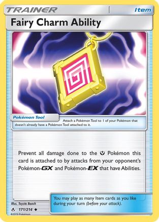 Fairy Charm Ability (/214) [SM: Unbroken Bonds] Pokemon Single Pokémon