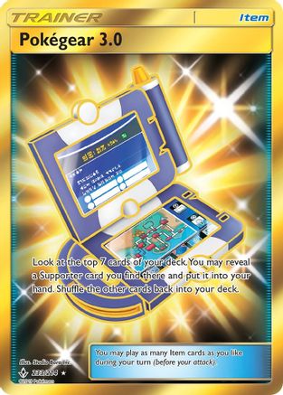 Pokegear 3.0 (Secret) (233/214) Holofoil [SM Unbroken Bonds] Pokemon Single Pokémon