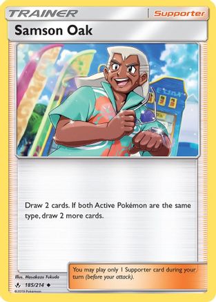 Samson Oak (/214) Reverse Holofoil [SM: Unbroken Bonds] Pokemon Single Pokémon