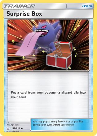 Surprise Box (187/214) [SM: Unbroken Bonds] Pokemon Single Pokémon