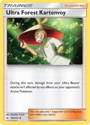 Ultra Forest Kartenvoy (/214) Reverse Holofoil [SM: Unbroken Bonds] Pokemon Single Pokémon