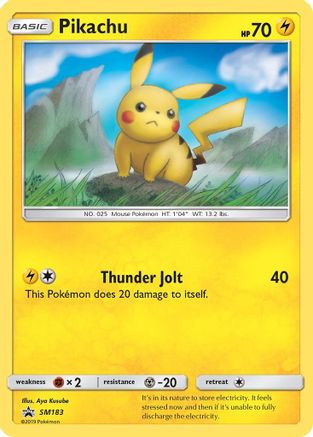 Pikachu - SM183 (SM183/248) Holofoil [SM: Black Star Promos] Pokemon Single Pokémon