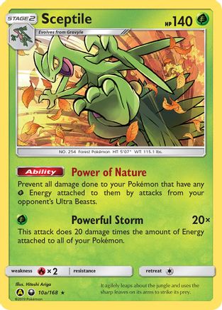 Sceptile - 10a/168 (10a/168) Holofoil [Promos: Alternate Art Promos] Pokemon Single Pokémon