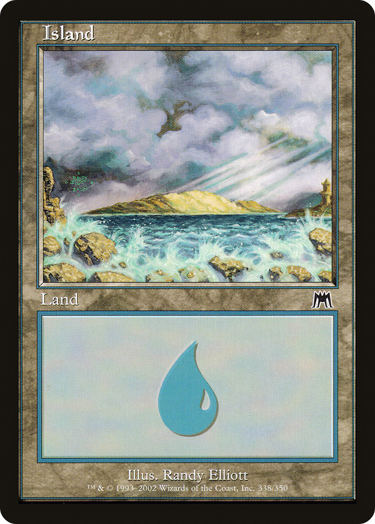 Island (338) (ONS-338) [Onslaught] MTG Single Wizards of the Coast
