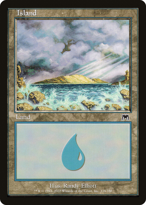 Island (338) (ONS-338) [Onslaught] Foil MTG Single Wizards of the Coast