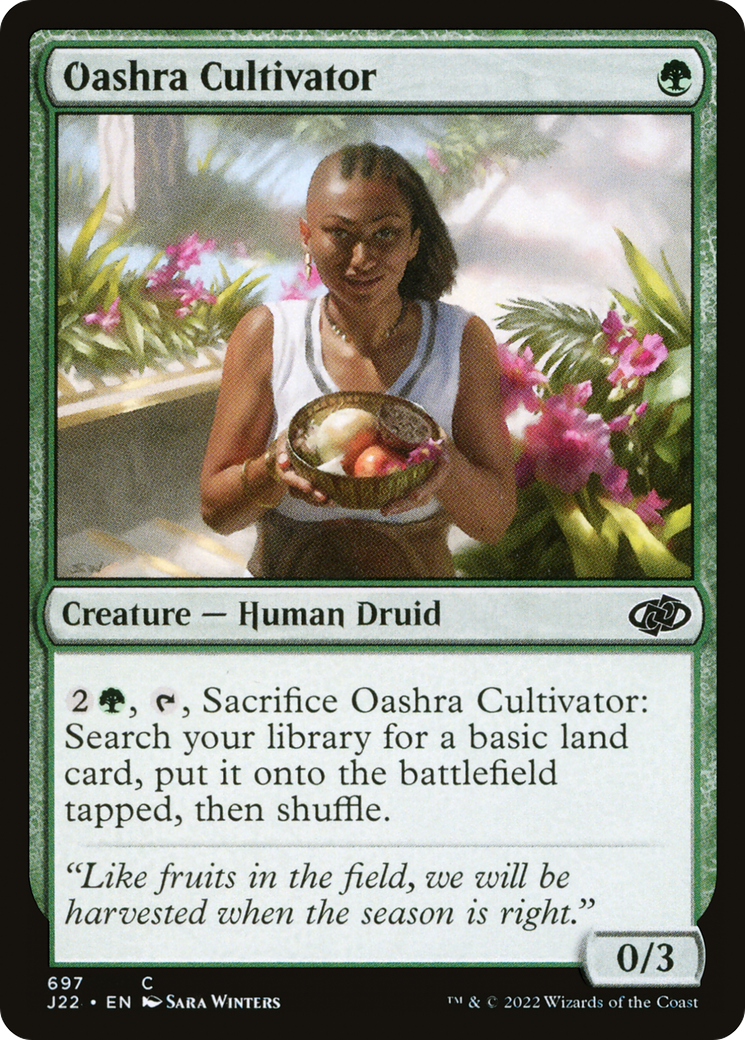 Oashra Cultivator (J22-697) [Jumpstart 2022] MTG Single Wizards of the Coast