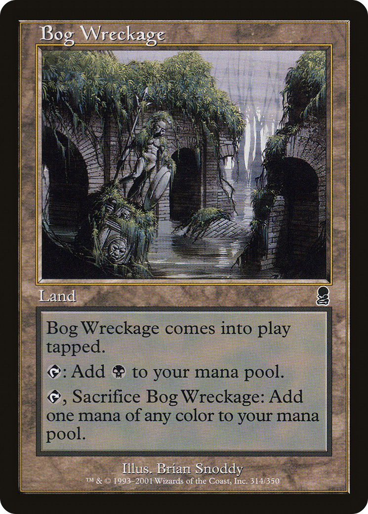 Bog Wreckage (ODY-314) [Odyssey] MTG Single Wizards of the Coast
