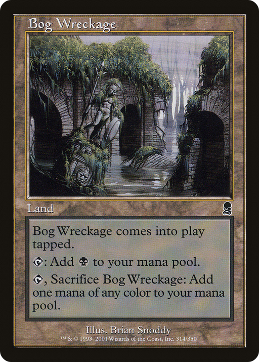 Bog Wreckage (ODY-314) [Odyssey] MTG Single Wizards of the Coast
