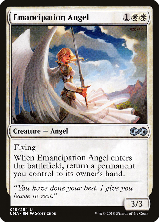 Emancipation Angel (UMA-015) [Ultimate Masters] MTG Single Wizards of the Coast