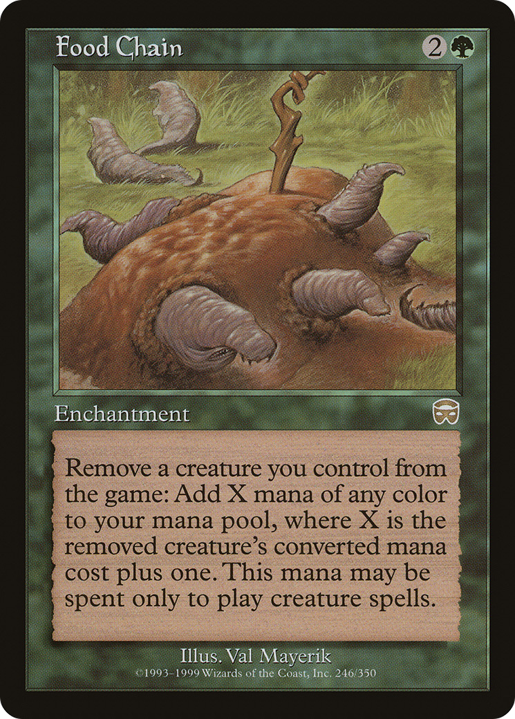 Food Chain (MMQ-246) [Mercadian Masques] Foil MTG Single Wizards of the Coast