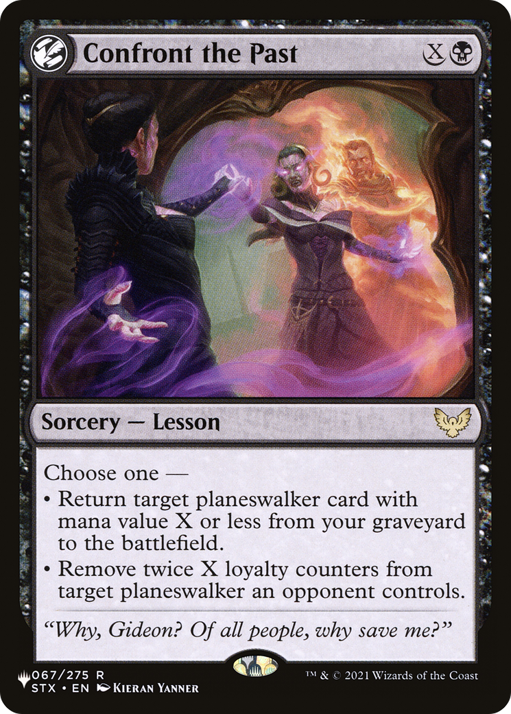 Confront the Past (LIST-067/275) [Mystery Booster] The List MTG Single Wizards of the Coast