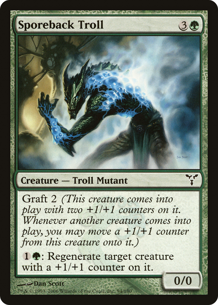 Sporeback Troll (DIS-094) [Dissension] MTG Single Wizards of the Coast
