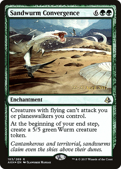 Sandwurm Convergence (PRE-183) [Amonkhet Promos] Foil MTG Single Wizards of the Coast