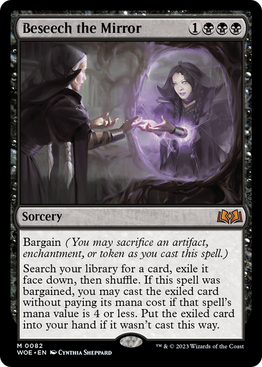 Beseech the Mirror (WOE-082) [Wilds of Eldraine] MTG Single Wizards of the Coast