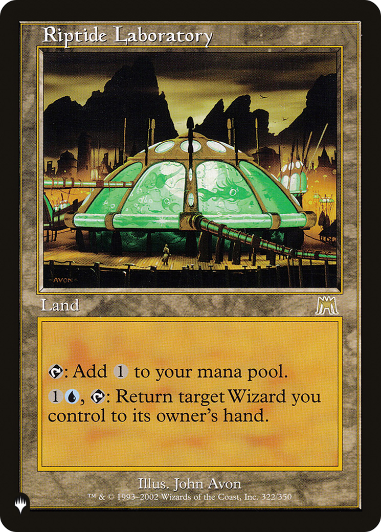 Riptide Laboratory (LIST-ONS-322) [Mystery Booster] The List MTG Single Wizards of the Coast