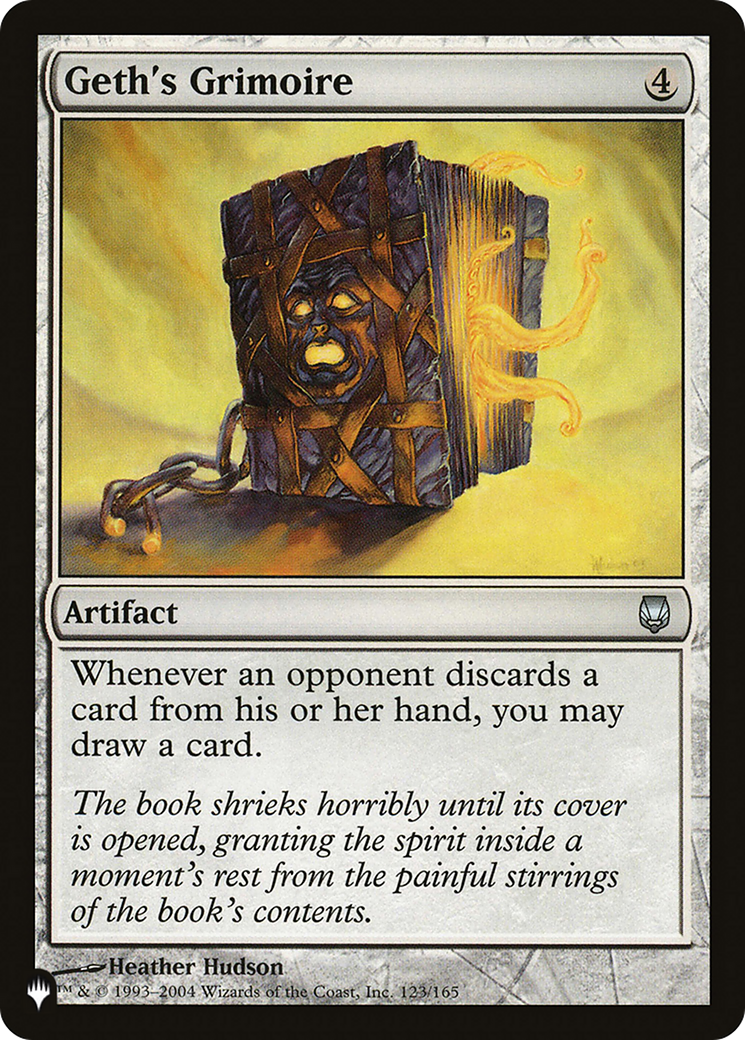 Geth's Grimoire (PLST-DST-123) [Mystery Booster] The List MTG Single Wizards of the Coast