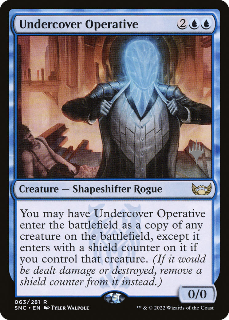 Undercover Operative (PPSNC-63P) [Streets of New Capenna Promos] MTG Single Wizards of the Coast