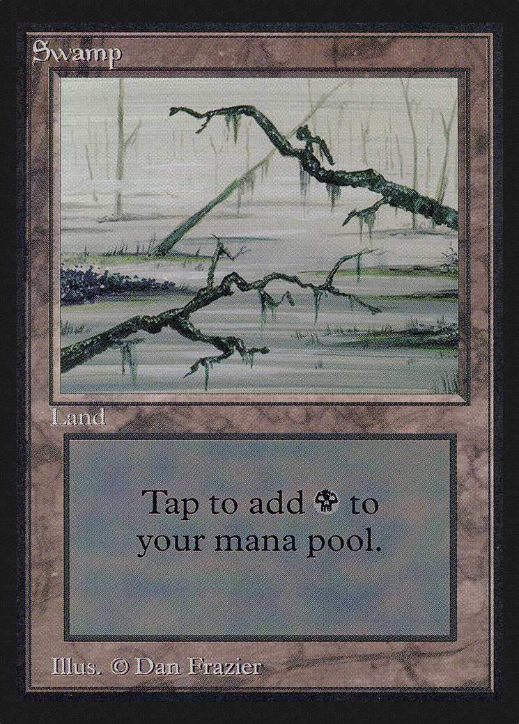 Swamp (CED-296) [Collectors' Edition] MTG Single Wizards of the Coast