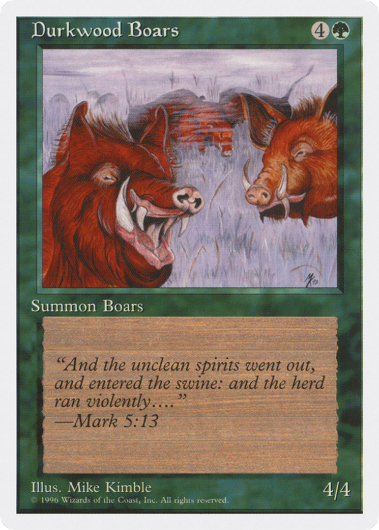 Durkwood Boars (2PS-039) [Misc] Introductory Two-Player Set MTG Single Wizards of the Coast