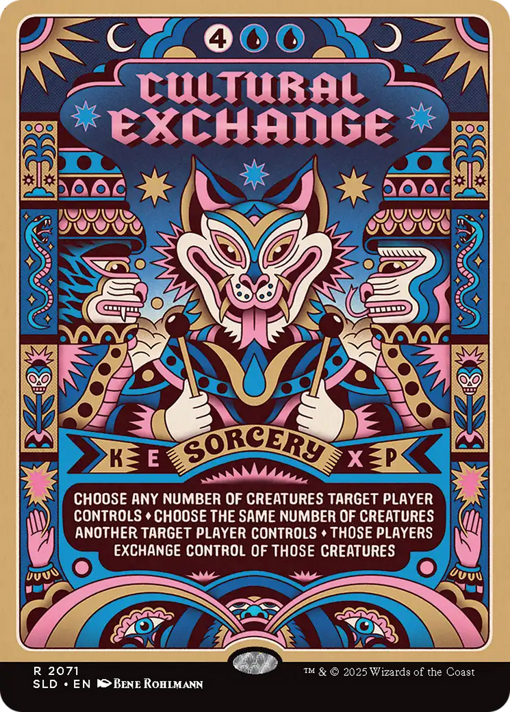 Cultural Exchange (SLD-2071) [Secret Lair] Drop (Borderless) MTG Single Wizards of the Coast