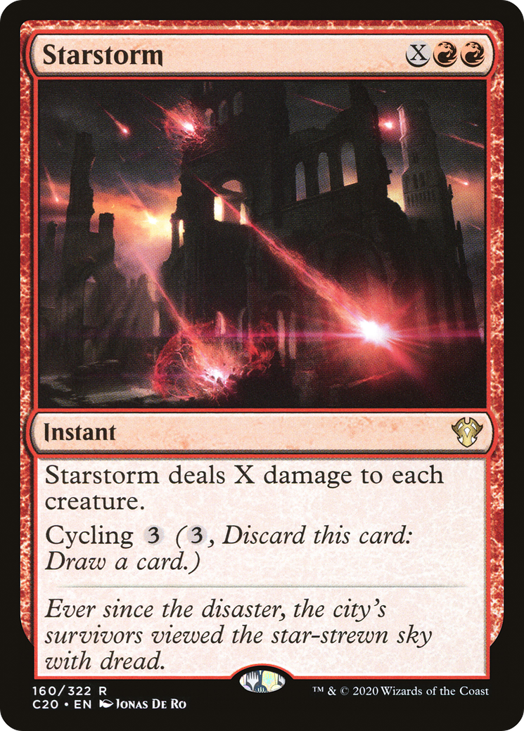 Starstorm (C20-160) [Commander 2020] MTG Single Wizards of the Coast