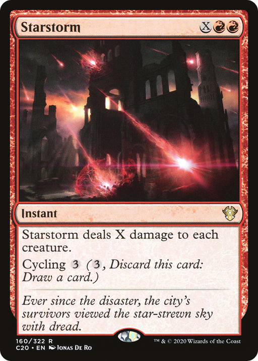 Starstorm (C20-160) [Commander 2020] MTG Single Wizards of the Coast
