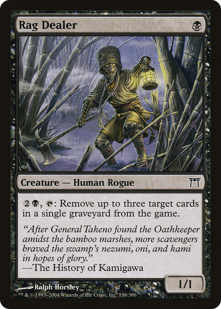 Rag Dealer (CHK-138) [Champions of Kamigawa] MTG Single Wizards of the Coast
