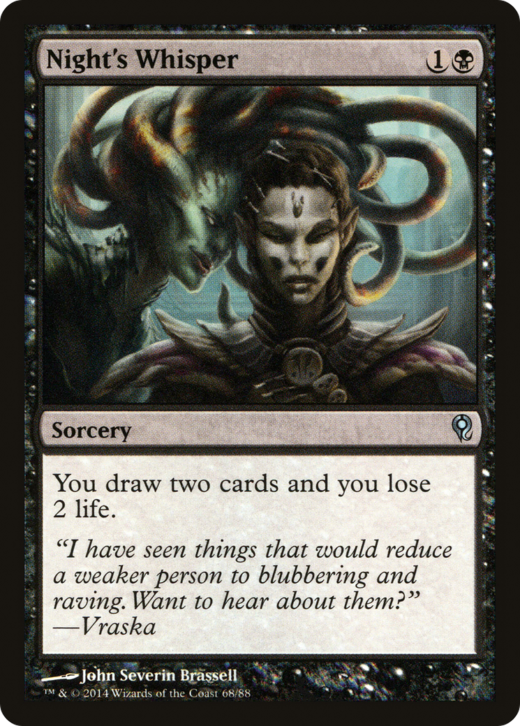 Night's Whisper (DDM-068) [Misc] Duel Decks: Jace vs. Vraska MTG Single Wizards of the Coast