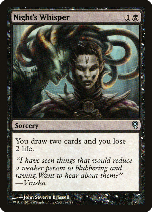 Night's Whisper (DDM-068) [Misc] Duel Decks: Jace vs. Vraska MTG Single Wizards of the Coast