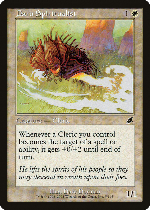 Daru Spiritualist (SCG-005) [Scourge] MTG Single Wizards of the Coast
