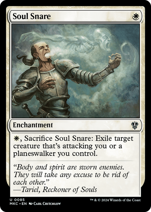 Soul Snare (MKC-085) [Murders at Karlov Manor Commander] MTG Single Wizards of the Coast