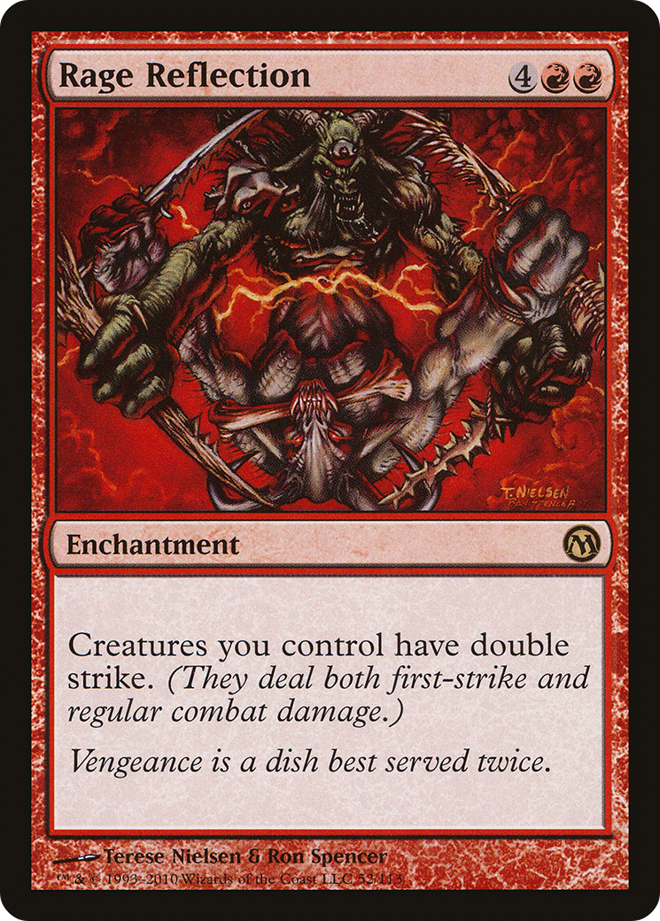 Rage Reflection (DPA-052) [Misc] Duels of the Planeswalkers MTG Single Wizards of the Coast