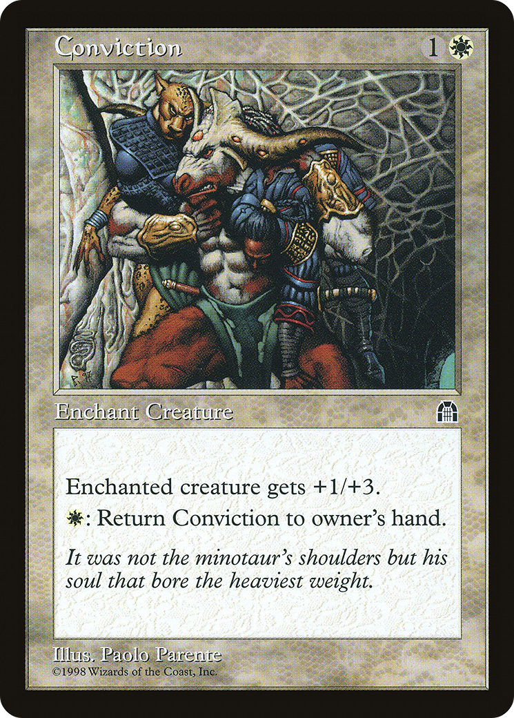 Conviction (STH-005) [Stronghold] MTG Single Wizards of the Coast