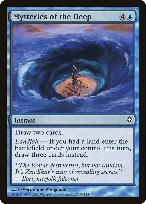 Mysteries of the Deep (WWK-033) [Worldwake] MTG Single Wizards of the Coast