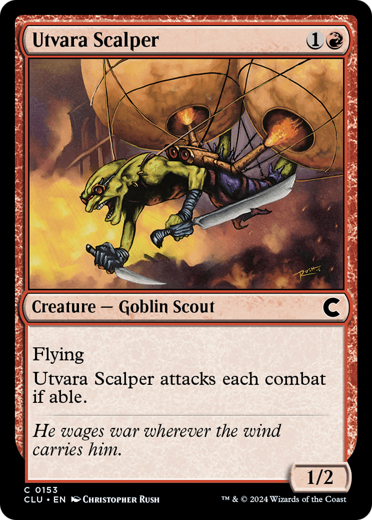 Utvara Scalper (CLU-153) [Ravnica: Clue Edition] MTG Single Wizards of the Coast