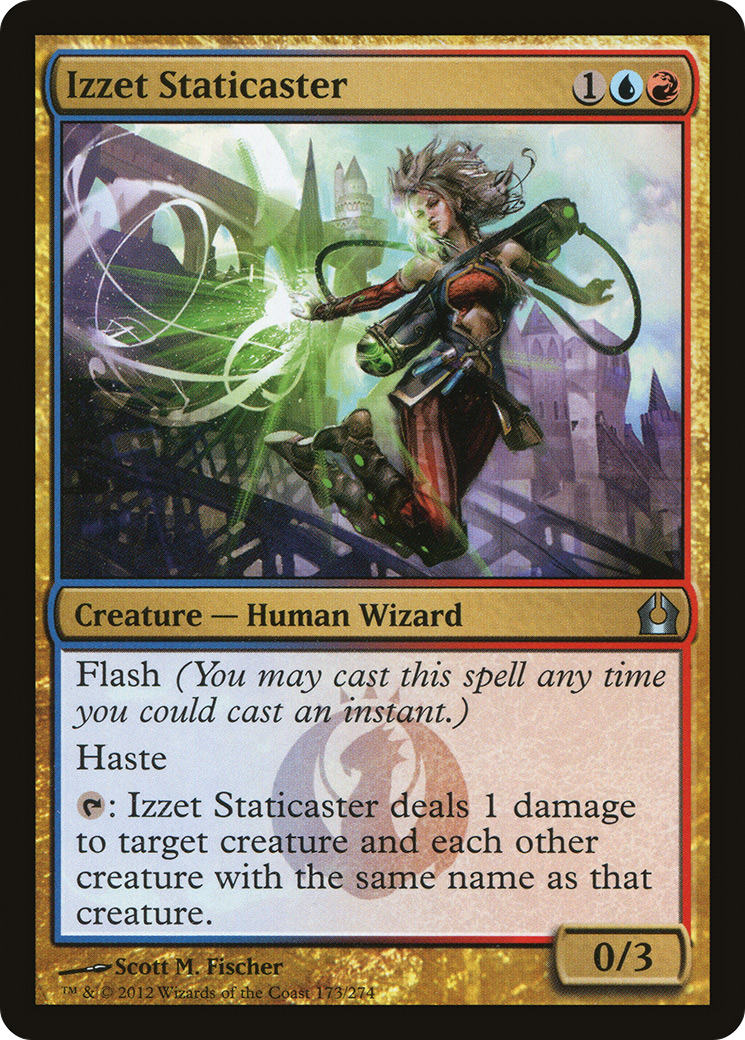 Izzet Staticaster (RTR-173) [Return to Ravnica] MTG Single Wizards of the Coast