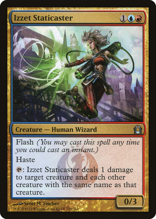 Izzet Staticaster (RTR-173) [Return to Ravnica] Foil MTG Single Wizards of the Coast