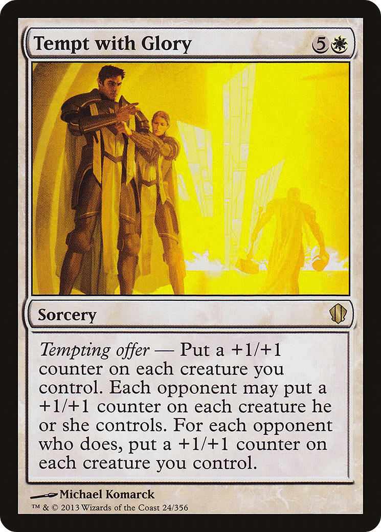 Tempt with Glory (C13-024) [Commander 2013] MTG Single Wizards of the Coast
