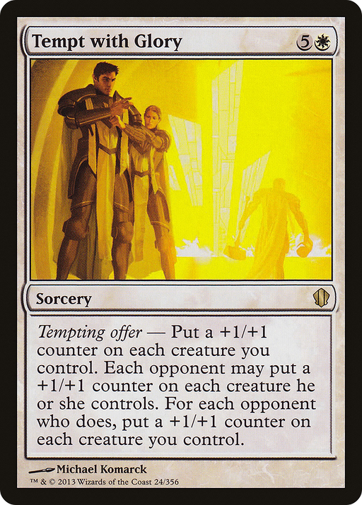Tempt with Glory (C13-024) [Commander 2013] MTG Single Wizards of the Coast