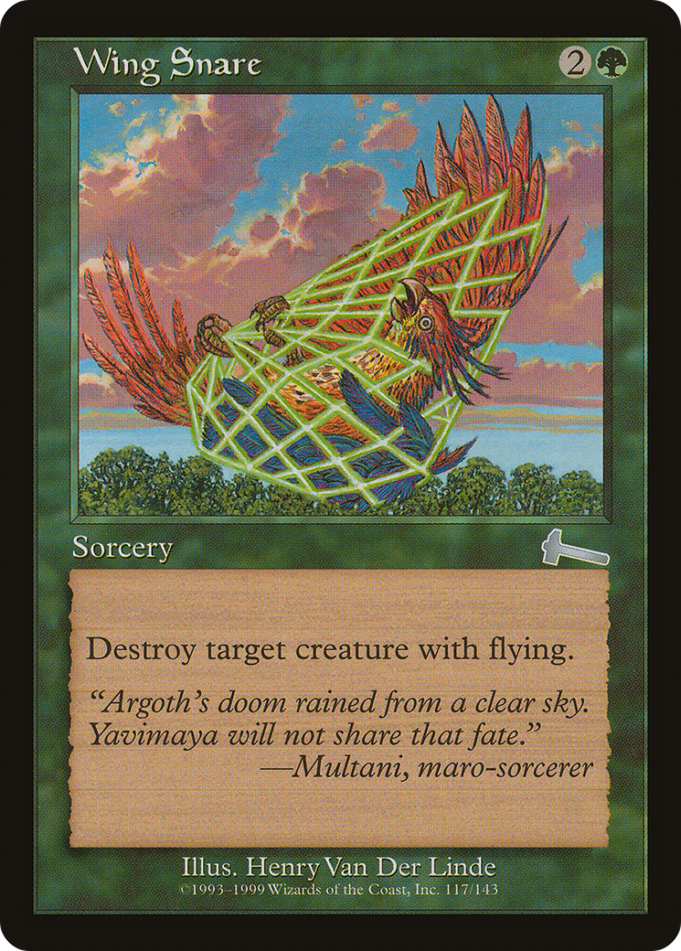 Wing Snare (ULG-117) [Urza's Legacy] MTG Single Wizards of the Coast