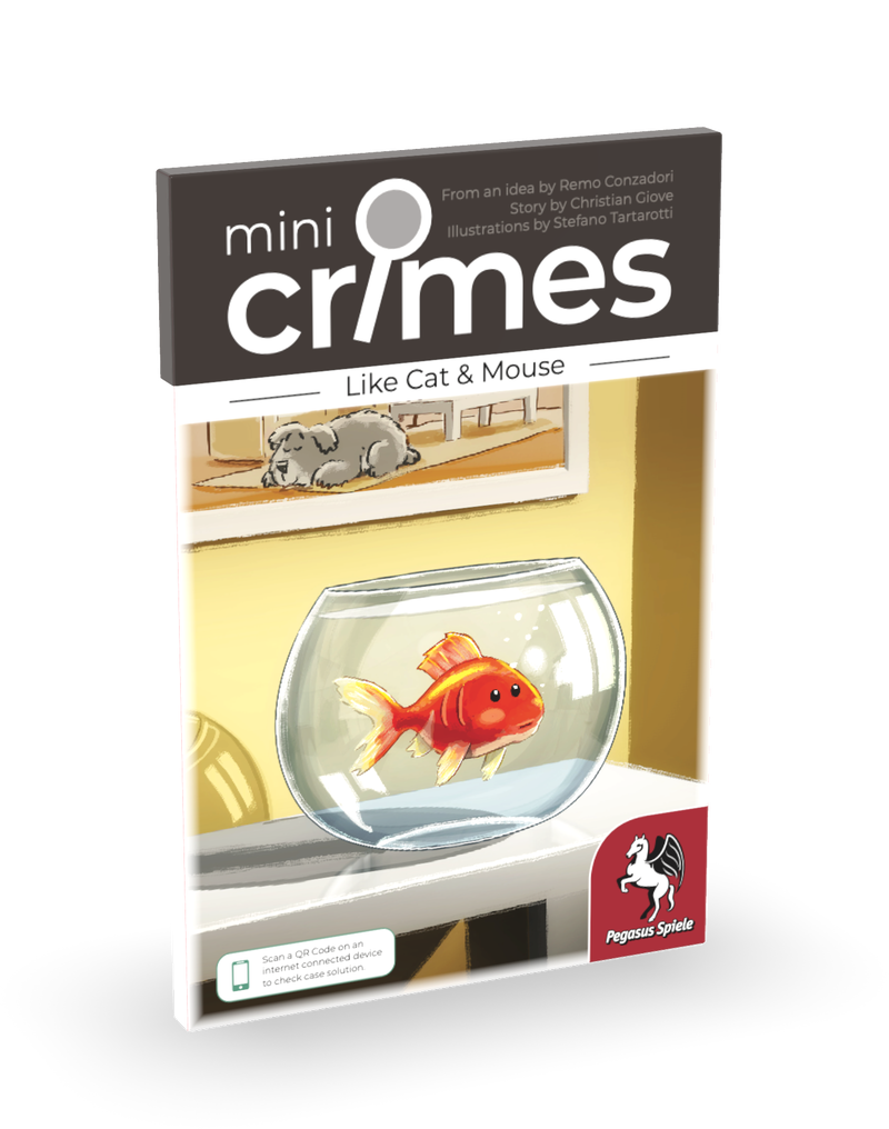 Mini Crimes: Like Cat & Mouse Board Games Pegasus Spiele