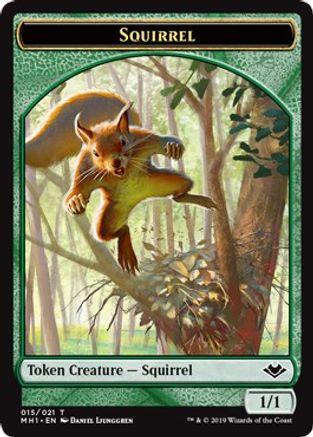 Squirrel Token (MH1-015) [Modern Horizons] Foil MTG Single Modern Horizons