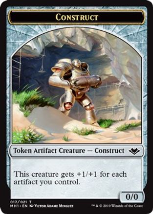 Construct Token (MH1-017) [Modern Horizons] Foil MTG Single Wizards of the Coast