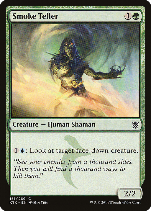 Smoke Teller (KTK-151) [Khans of Tarkir] MTG Single Wizards of the Coast