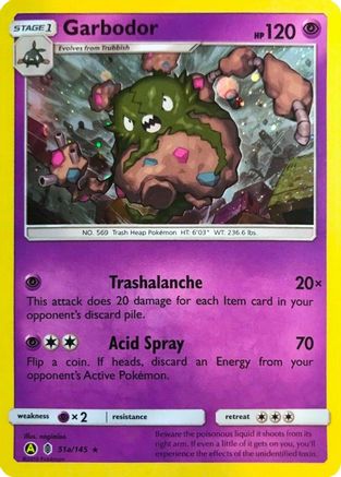 Garbodor - 51a/145 (Cosmos Holo) (/145) Holofoil [Promos: Alternate Art Promos] Pokemon Single Pokémon