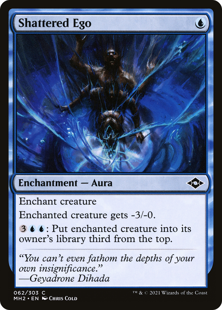 Shattered Ego (MH2-062) [Modern Horizons 2] Foil MTG Single Modern Horizons 2